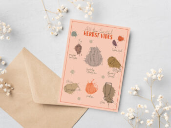 Mockup Postkarte