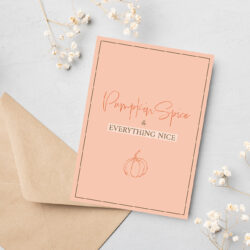 Mockup Postkarte