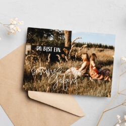 Mockup Postkarte